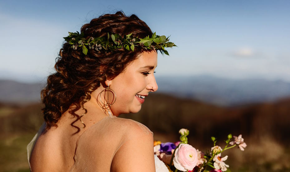 outdoor boho wedding